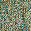 Rama Green Saree with Paisley and Buta Motifs